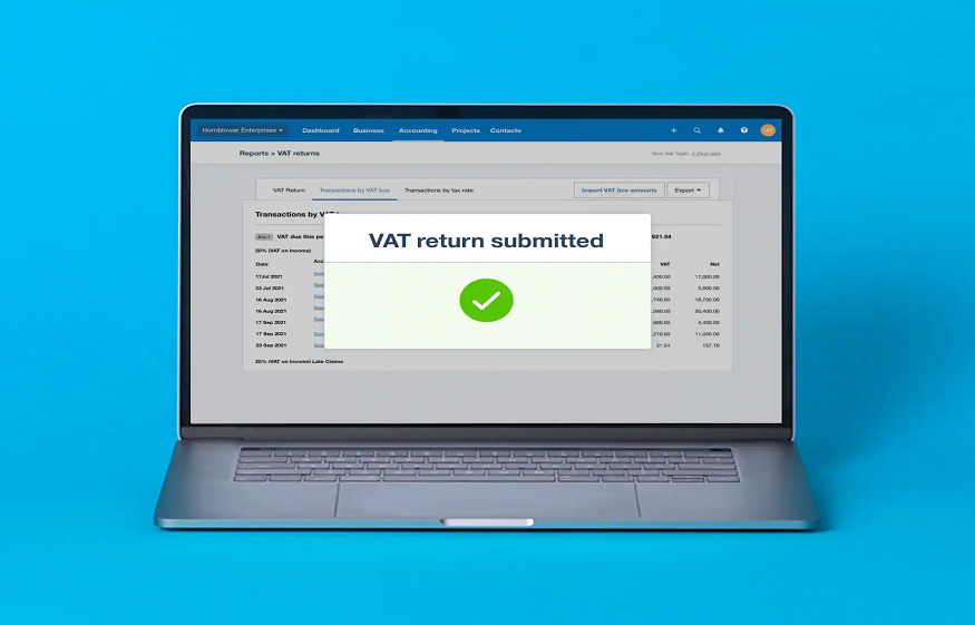 VAT return online