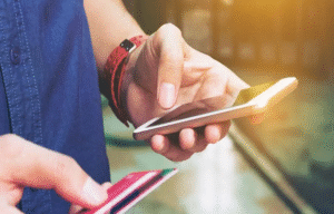 smartphone on EMI